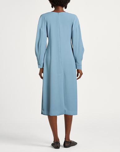 P. a.r. o.s. h. Woman Midi dress Light blue Size L Polyester