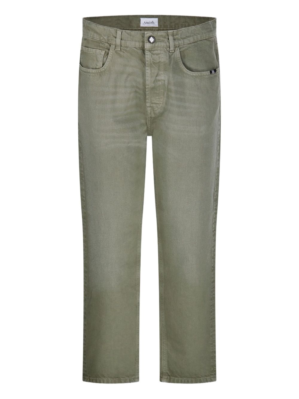 AMISH straight-leg jeans - Green