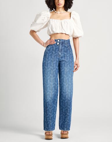 Woman Jeans Blue Size 6 Cotton