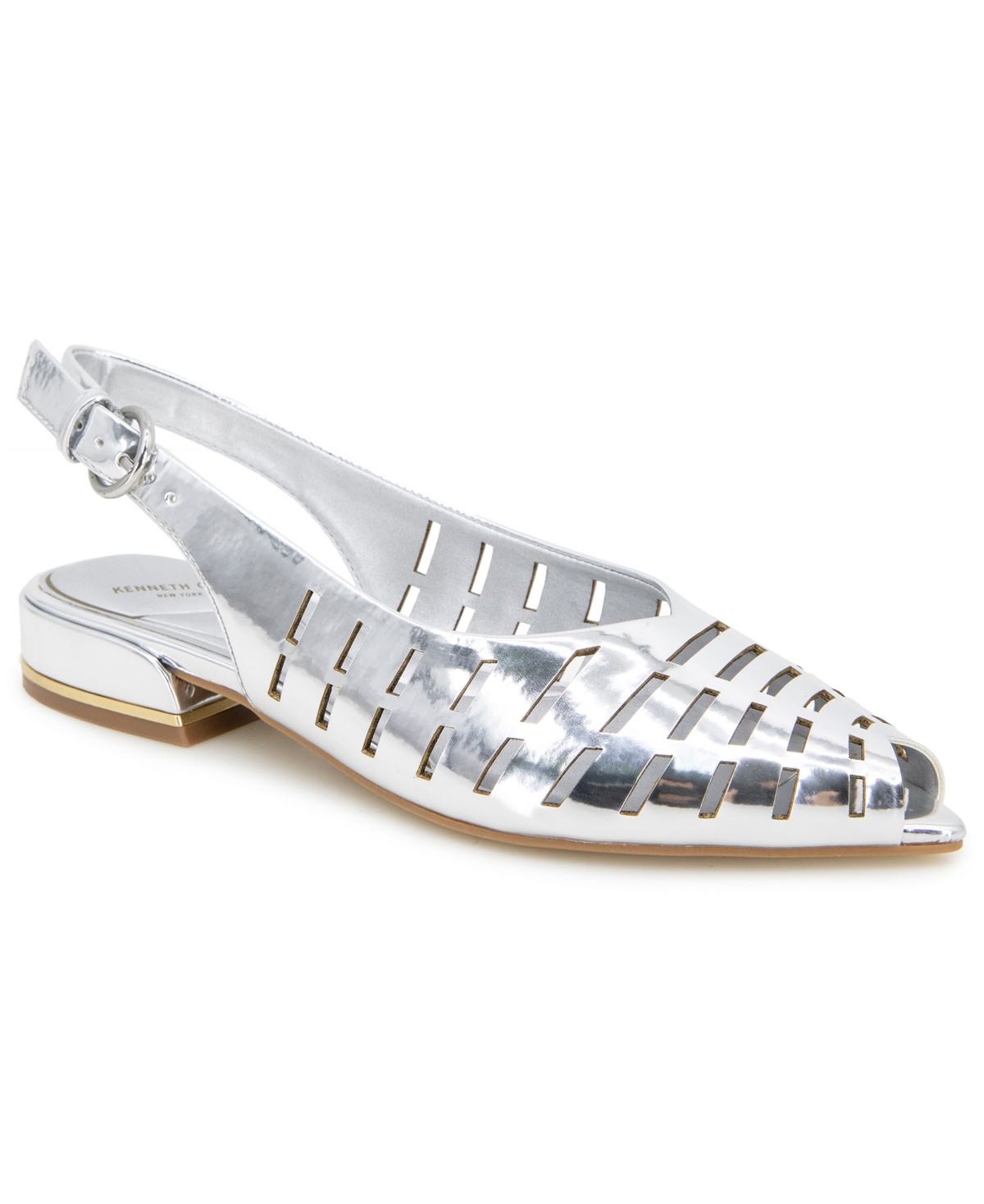 Women's Calabra Slingback Flats - Silver