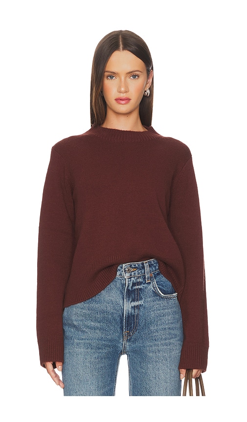 SIMONMILLER Cher Wool Blend Sweater in Brown.  XL. Also in L, M