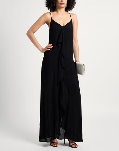 Woman Maxi dress Black Size 0 Viscose