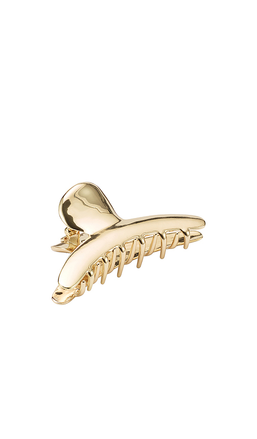 LELET NY Tasha Claw Clip in Metallic Gold