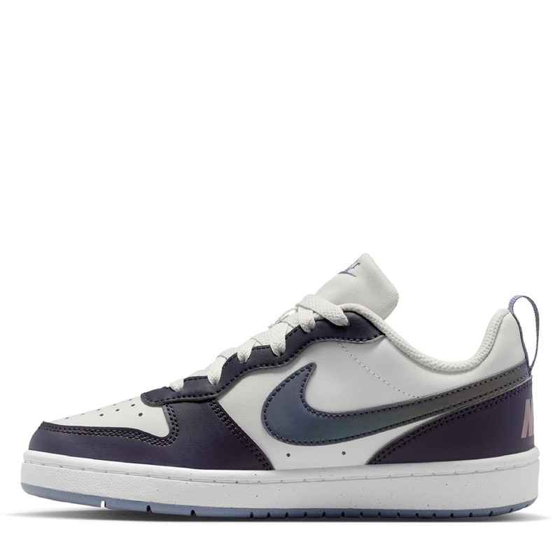 Kids' Court Borough Recraft Low Top Sneaker Big Kid Shoes (Purple/Iridescent)