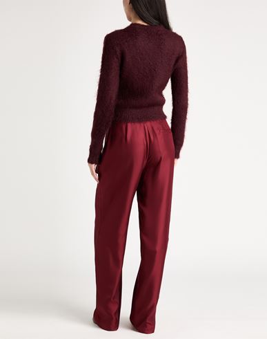 Woman Sweater Burgundy Size M Mohair wool, Polyamide, Wool