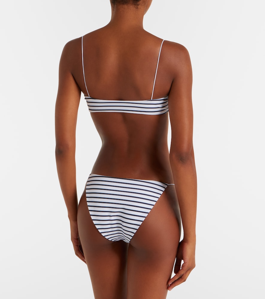 Micro Muse striped bikini top