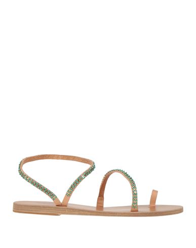 Woman Thong sandal Tan