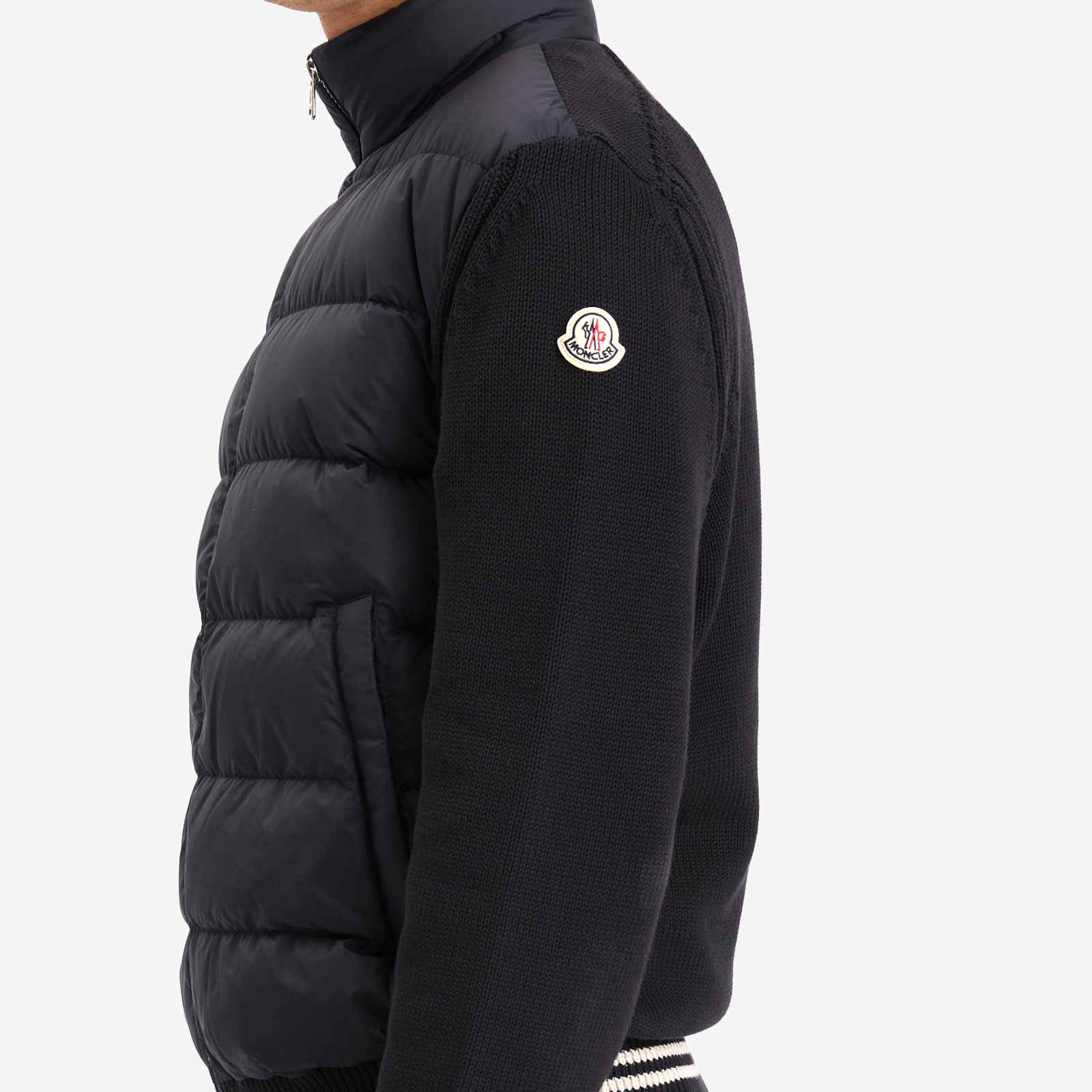 Men's Hybrid Zip Through Jacket Navy