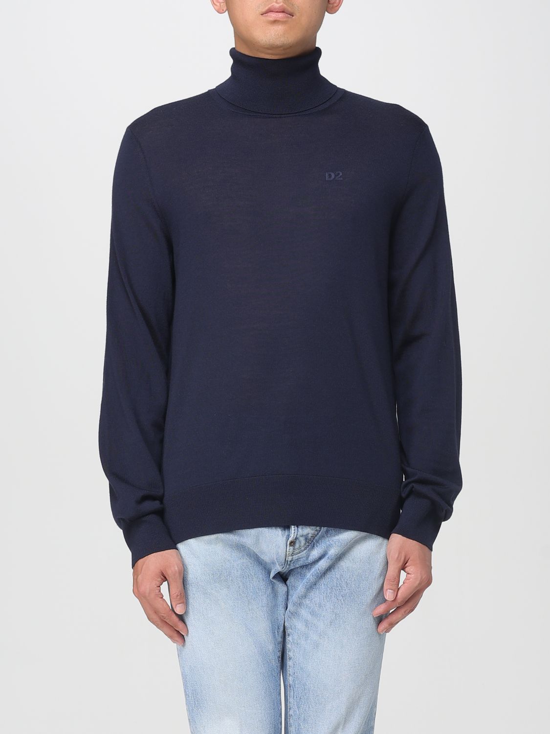 Sweater Men color Navy