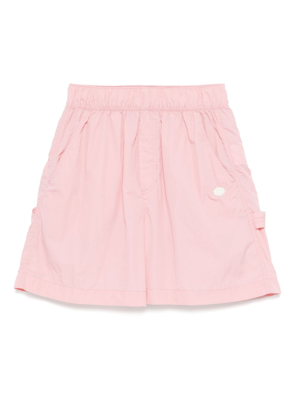 Logo-patch shorts - Pink