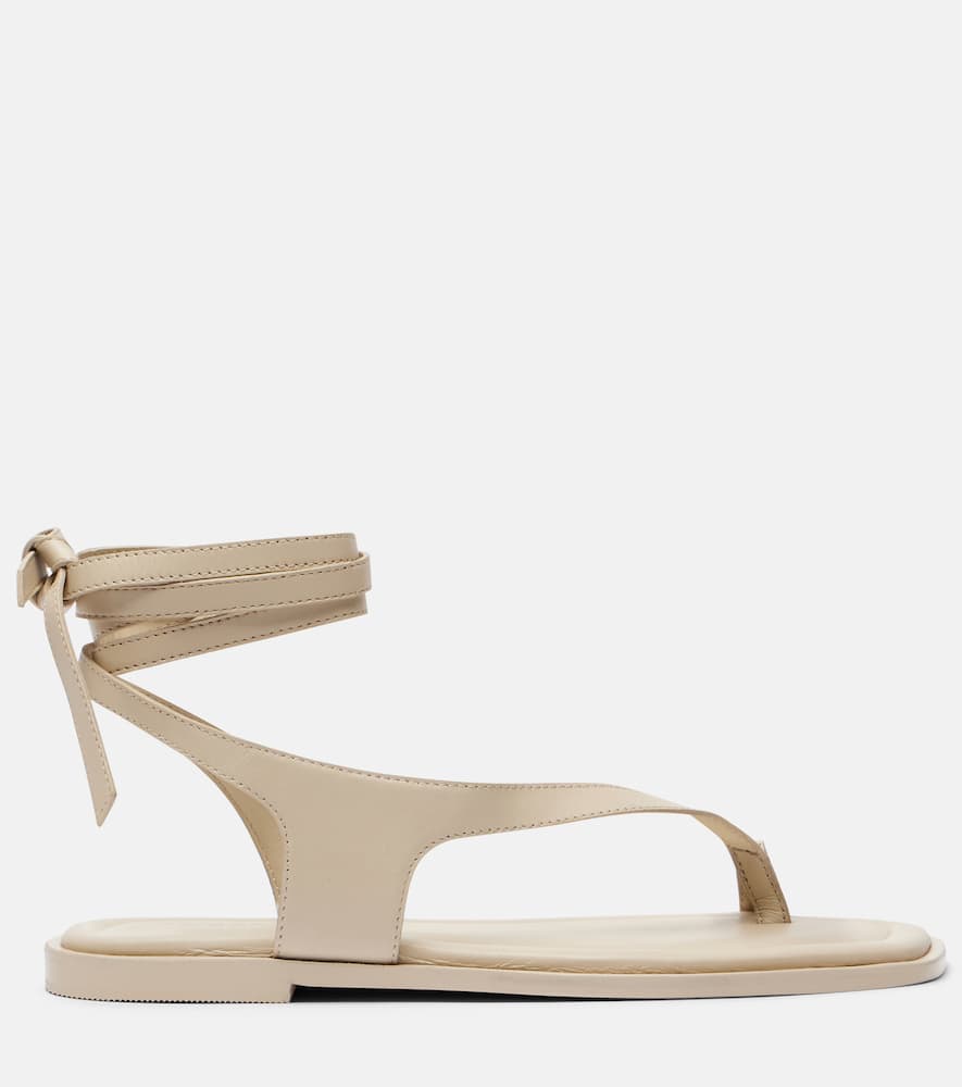 A. Emery Heidi leather sandals