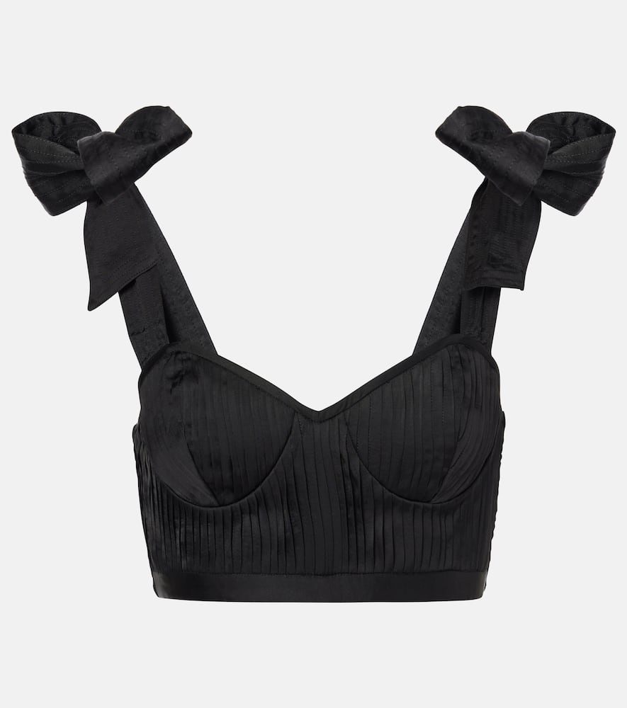 Carla halterneck crop top