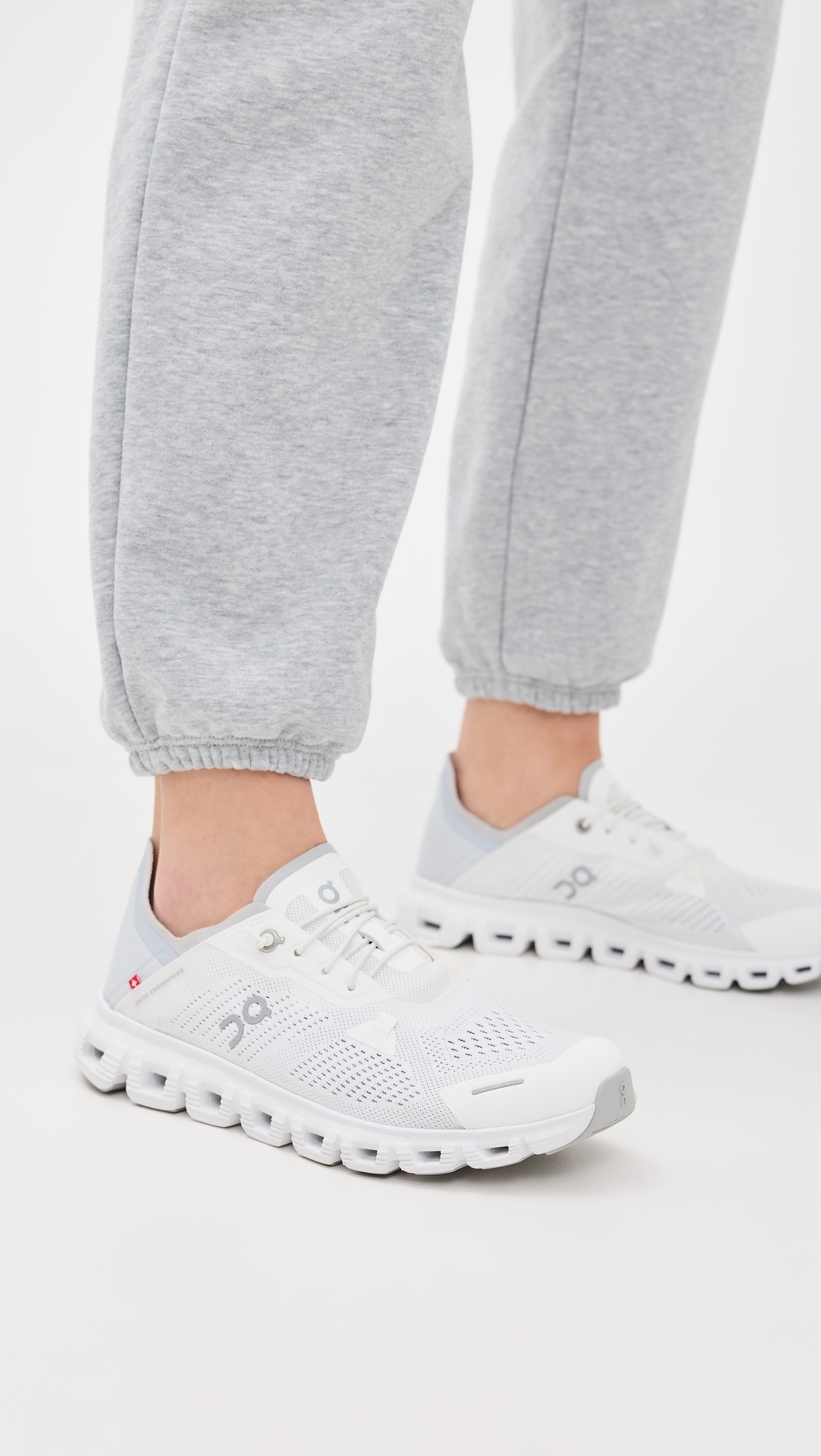 On Cloud 6 Coast Sneakers White/Glacier