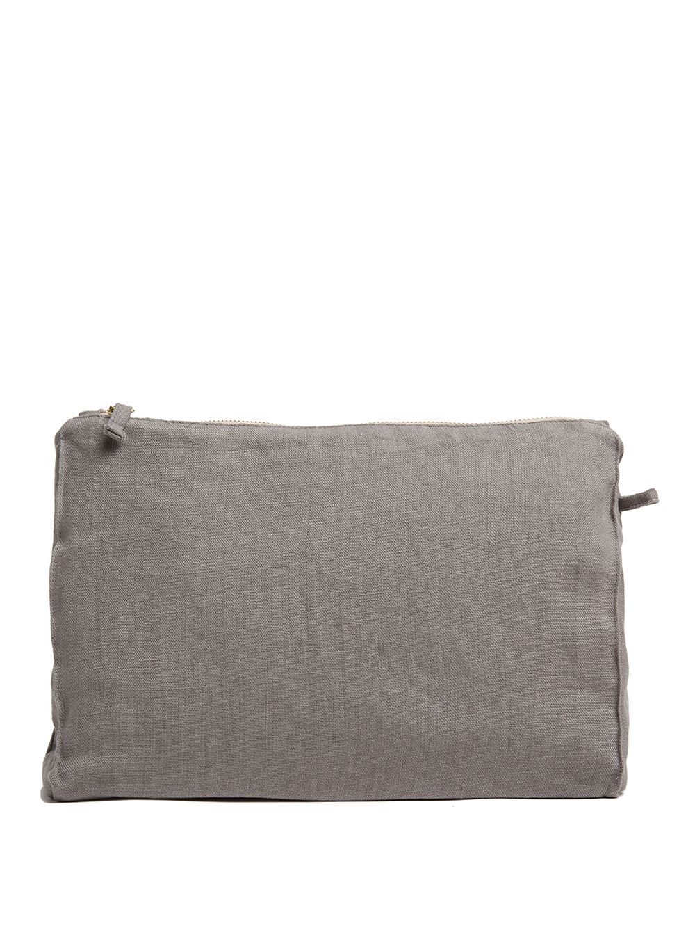 Large zipped travel bag - Grey