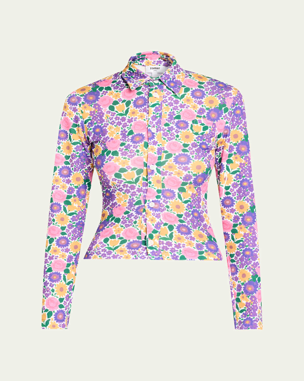 Arianne Floral Button-Down Shirt