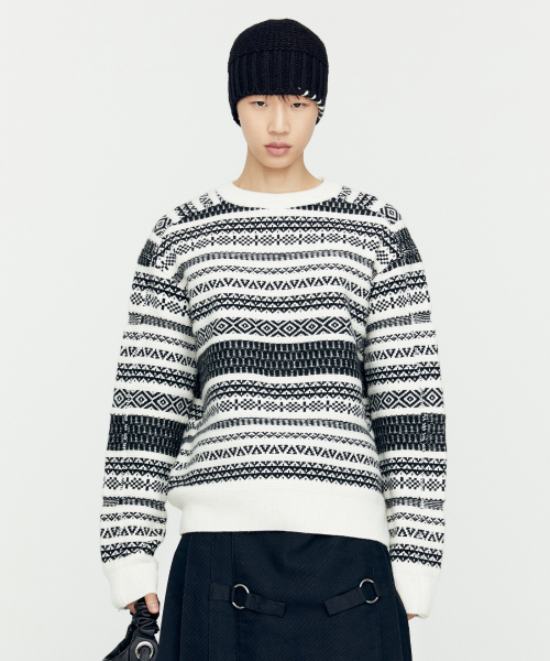 Nordic Crewneck Sweater atb1162m