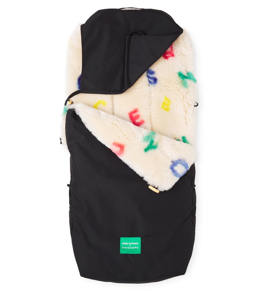 X Binibamba shearling-lined sleeping bag