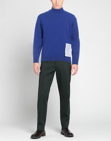 Man Turtleneck Blue Size M Wool, Cashmere