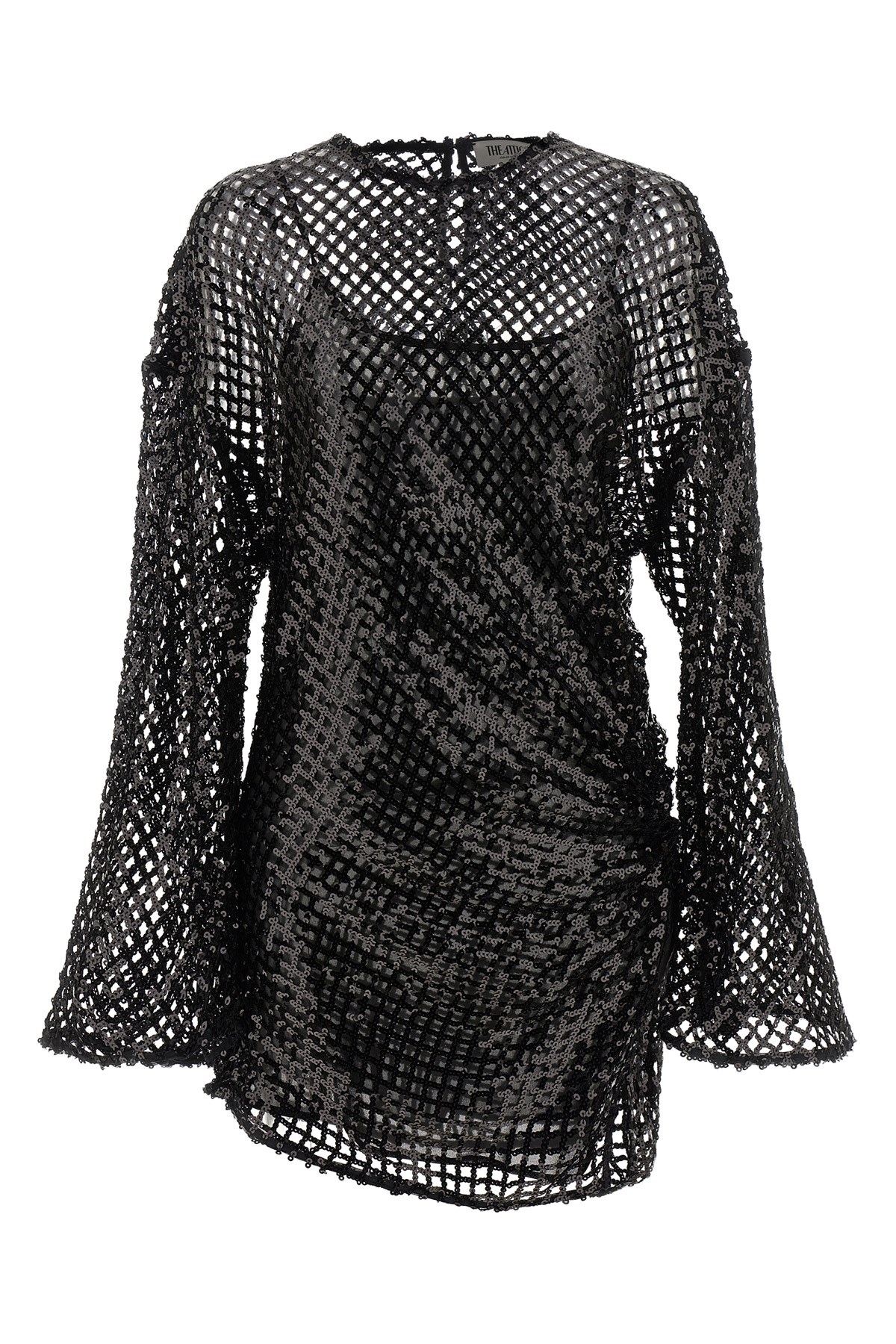 Sequin Mesh Dress