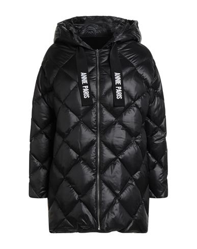Woman Puffer Black Size 8 Polyamide
