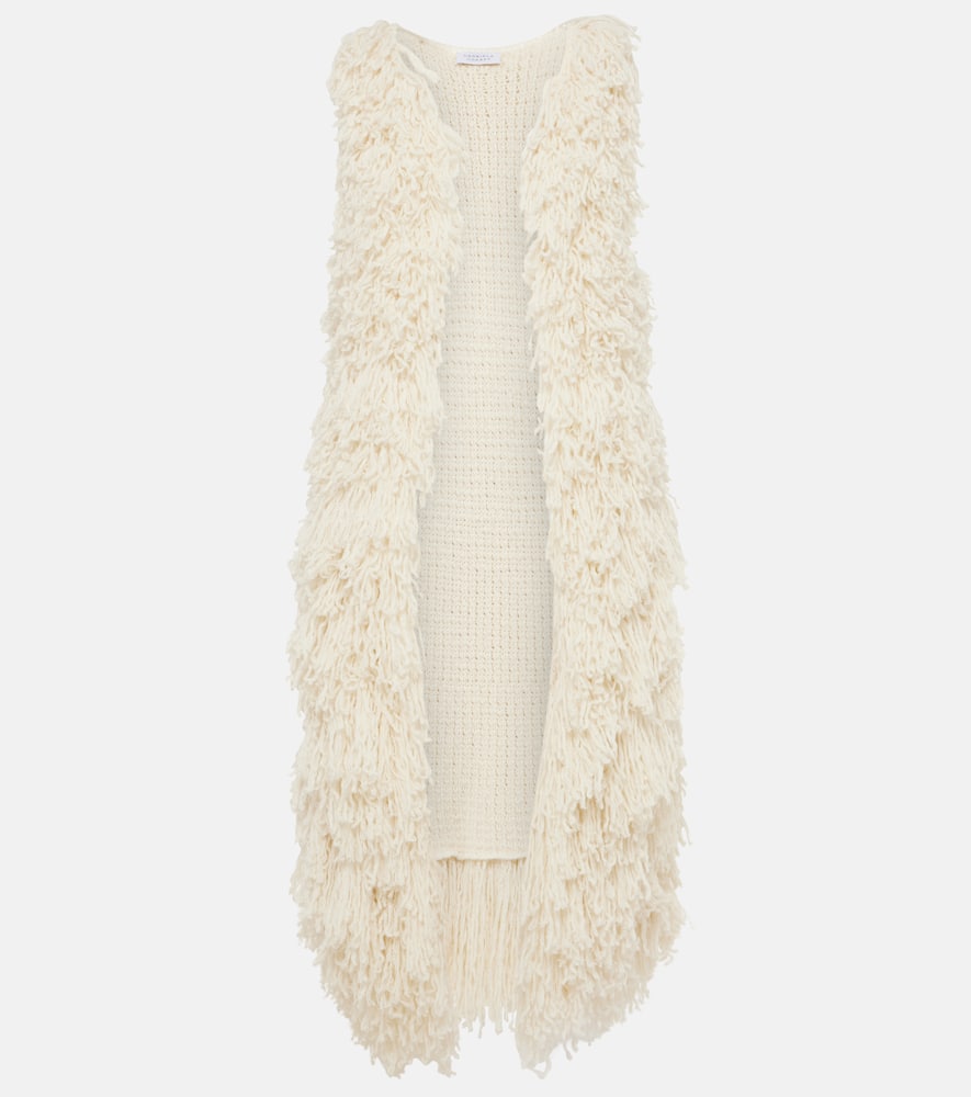 Sigmud wool, cashmere, and silk vest