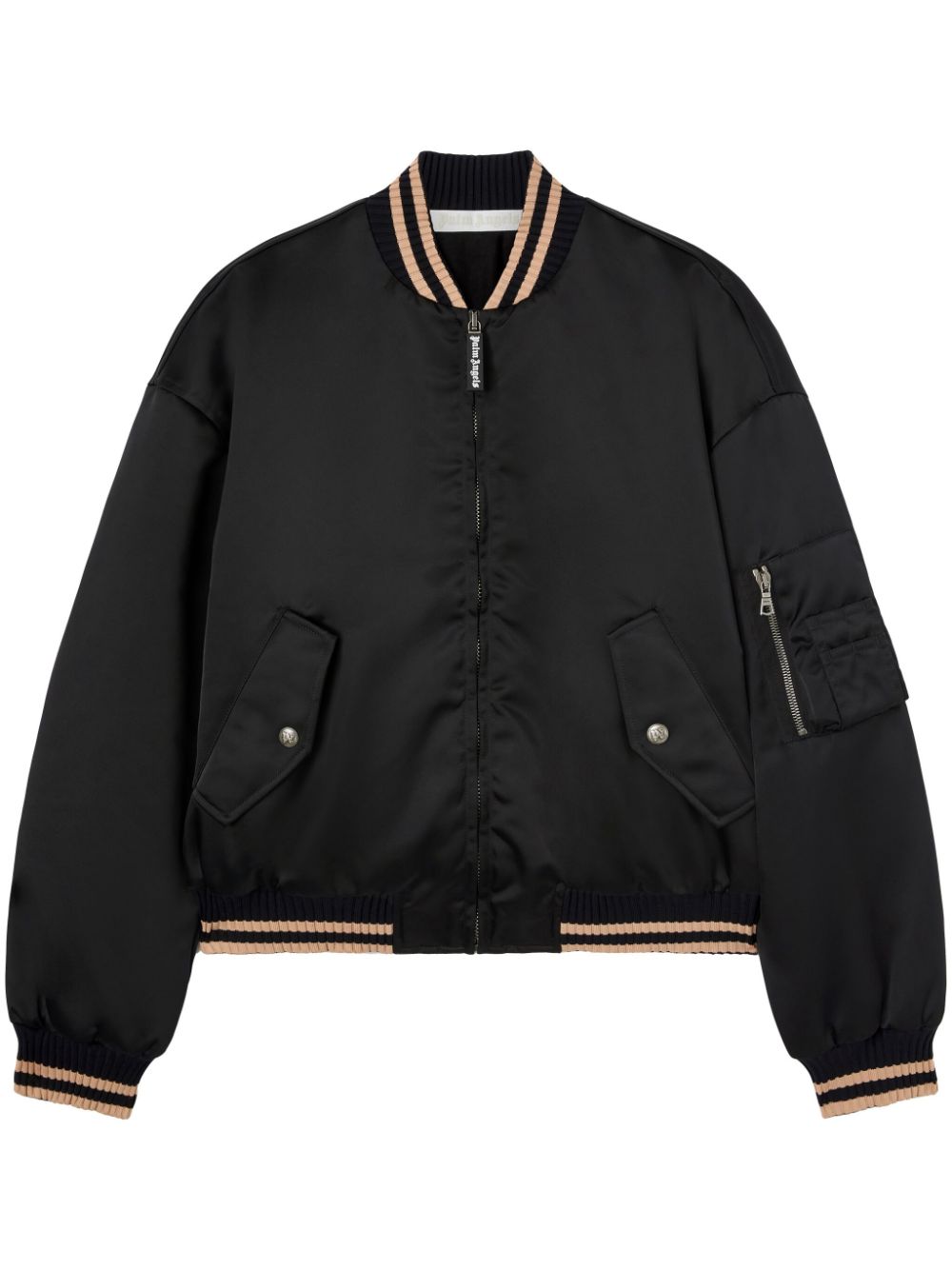 確実正規品　Palm Angels ボンバージャケット Palm Angels | Palm Angels ボンバージャケット - ブラック | Realry