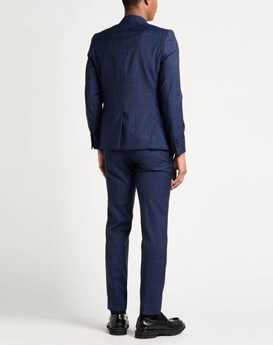 David Line Man Suit Navy Size 36 Wool, Cashmere