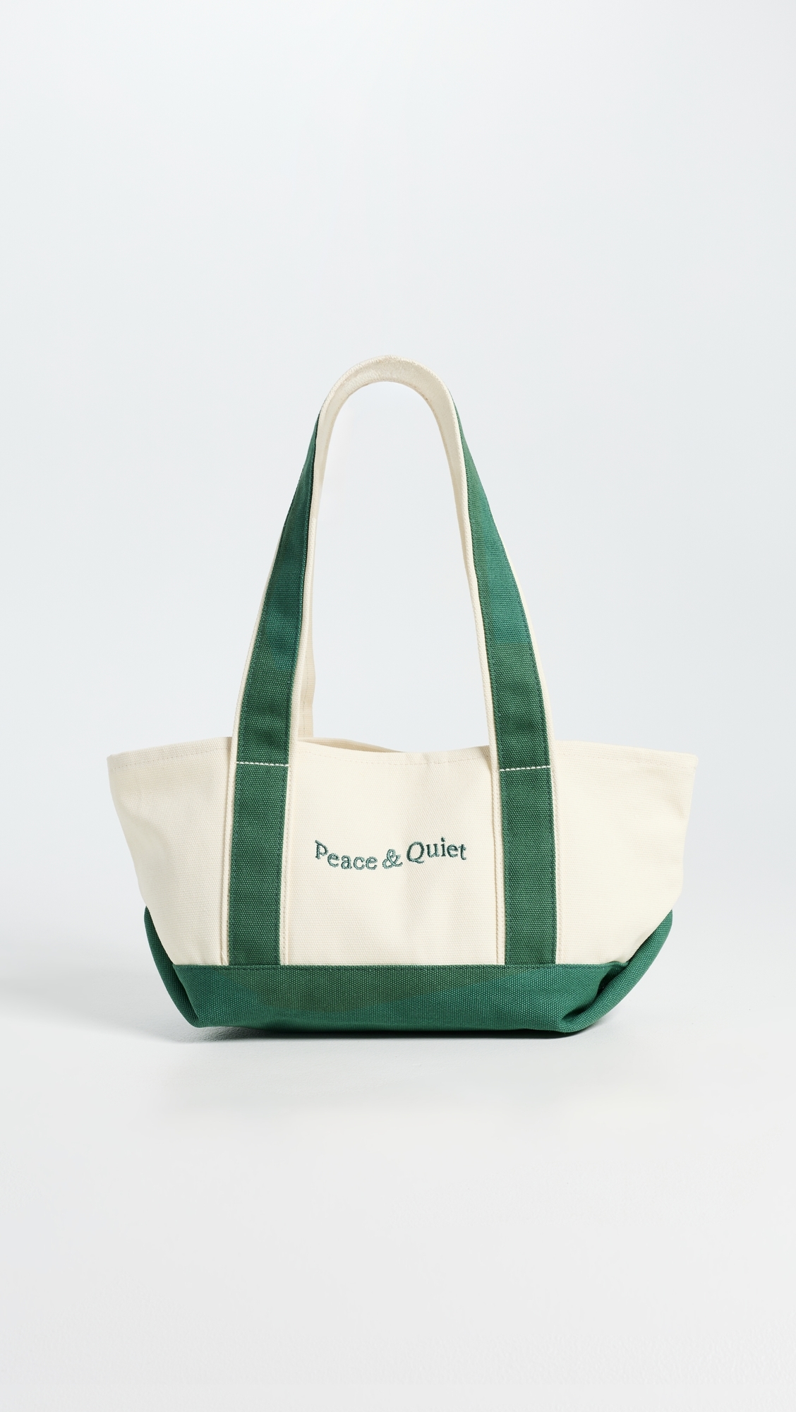 Mini Wordmark Small Boat Tote Forest One Size