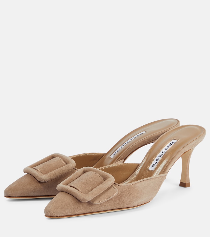 Maysale 70 suede mules