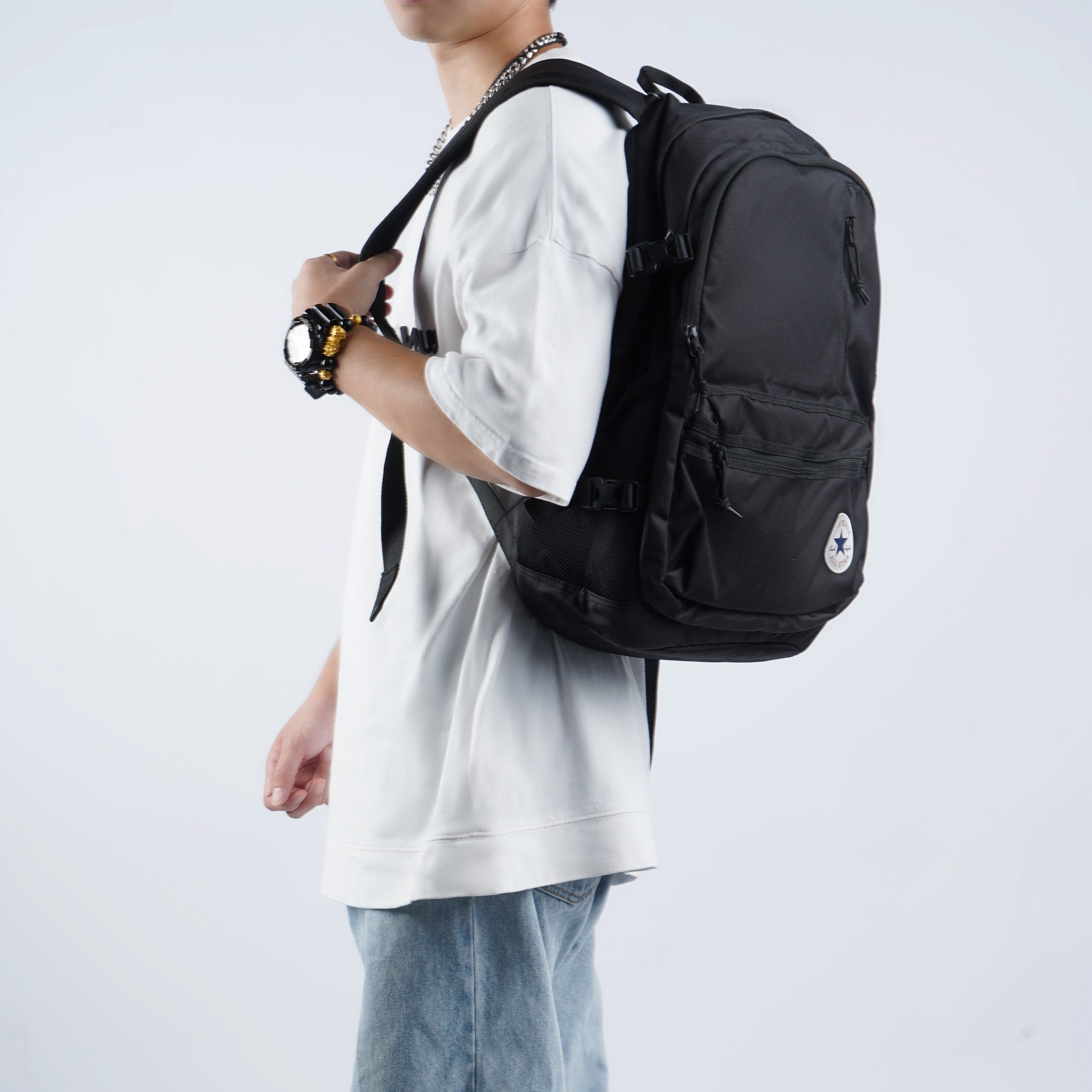 Straight Edge Backpack 'Black'