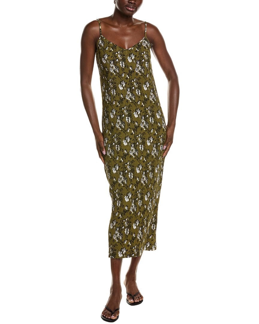 Sleeveless Plisse Dress
