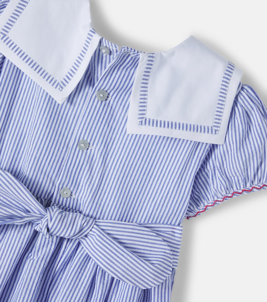 Imogen striped cotton dress