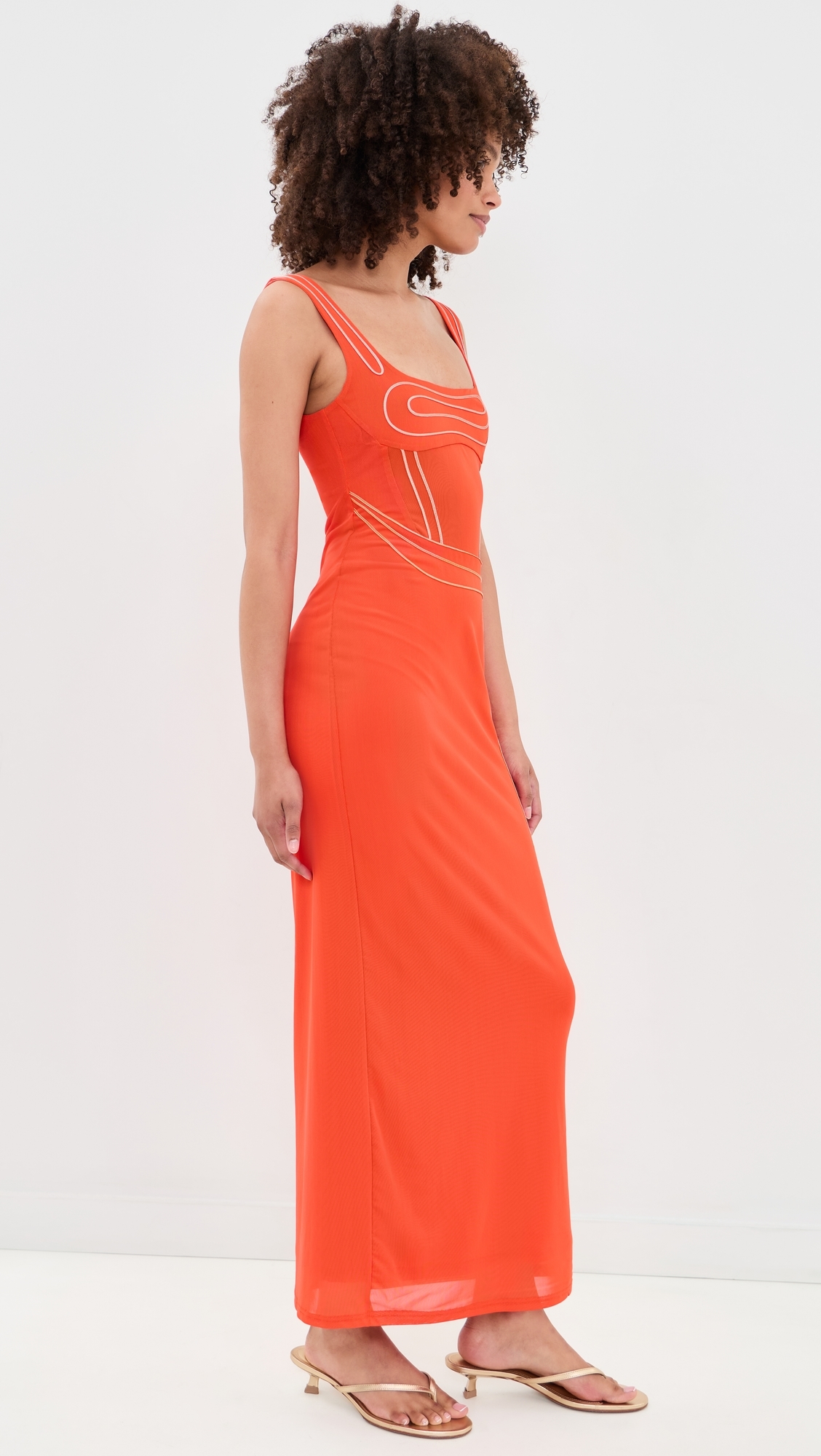 Bexley Maxi Dress Pomegranate