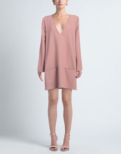 Woman Mini dress Antique rose Size 00 Recycled polyester, Polyester, Viscose, Elastane