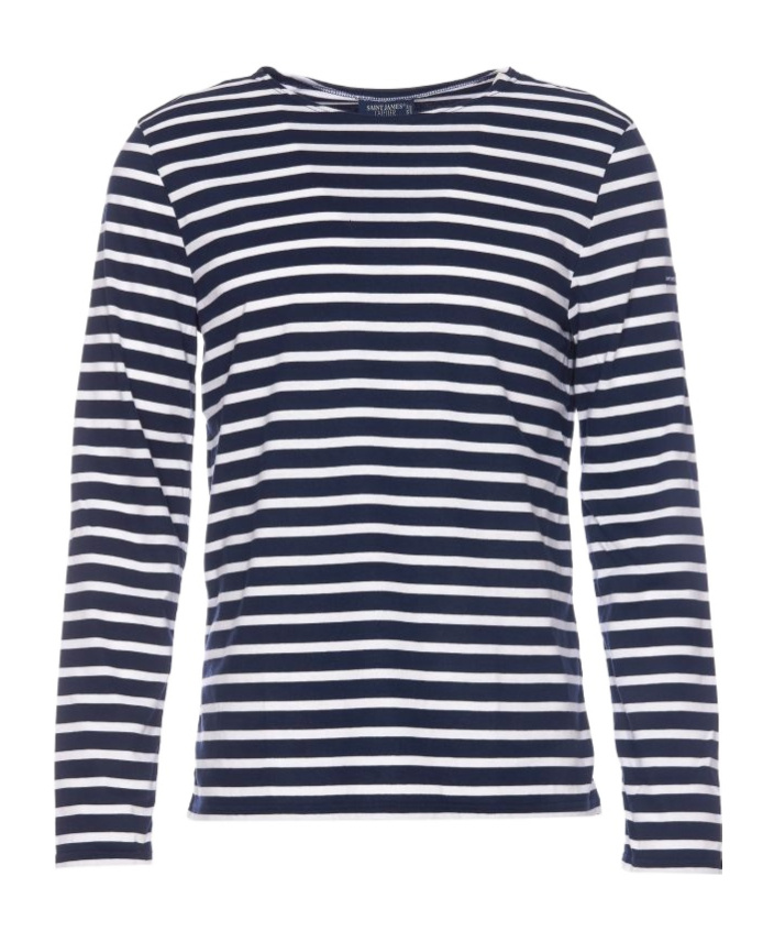Saint James Striped Crewneck T-Shirt