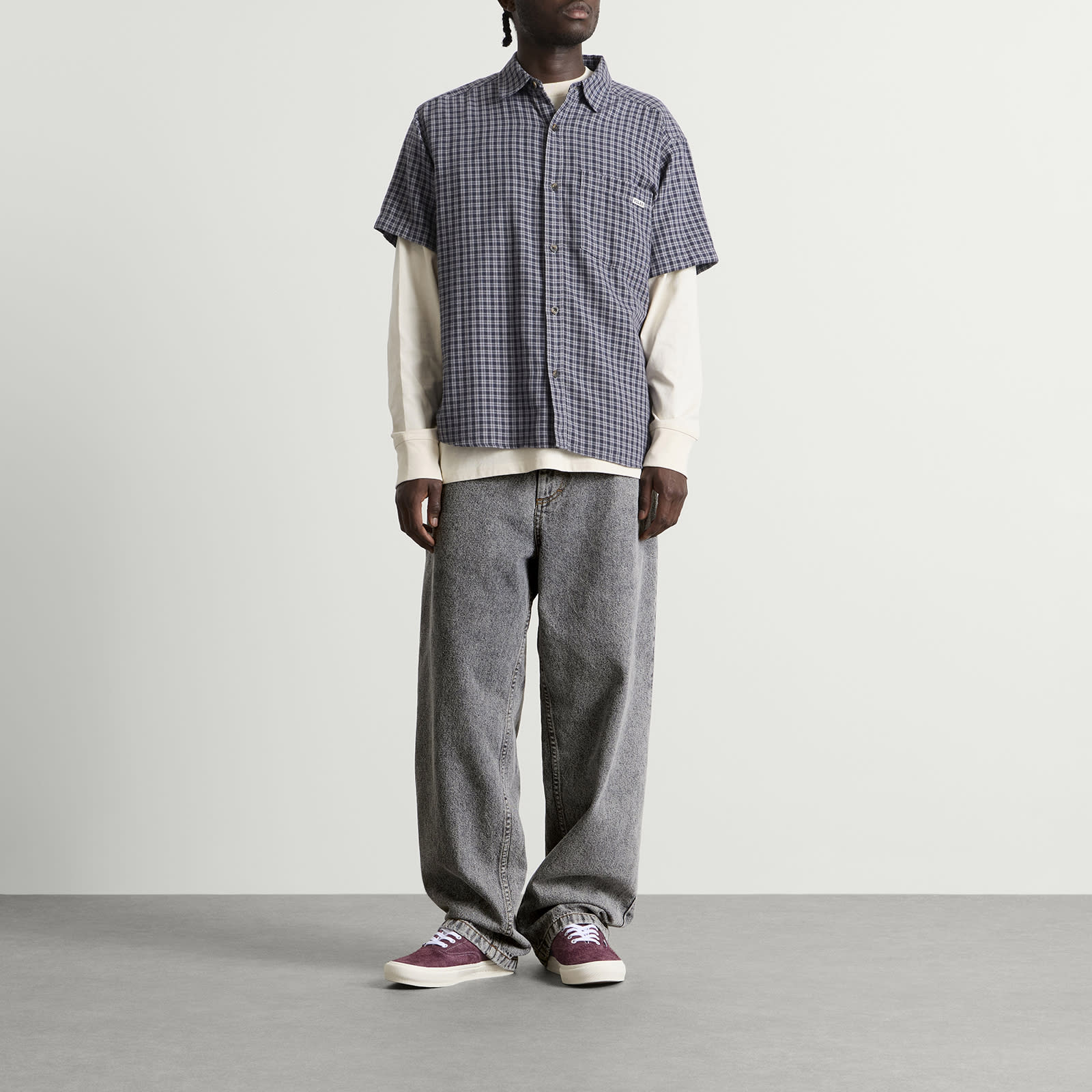 Men's Big Boy Jeans Washed Graphite