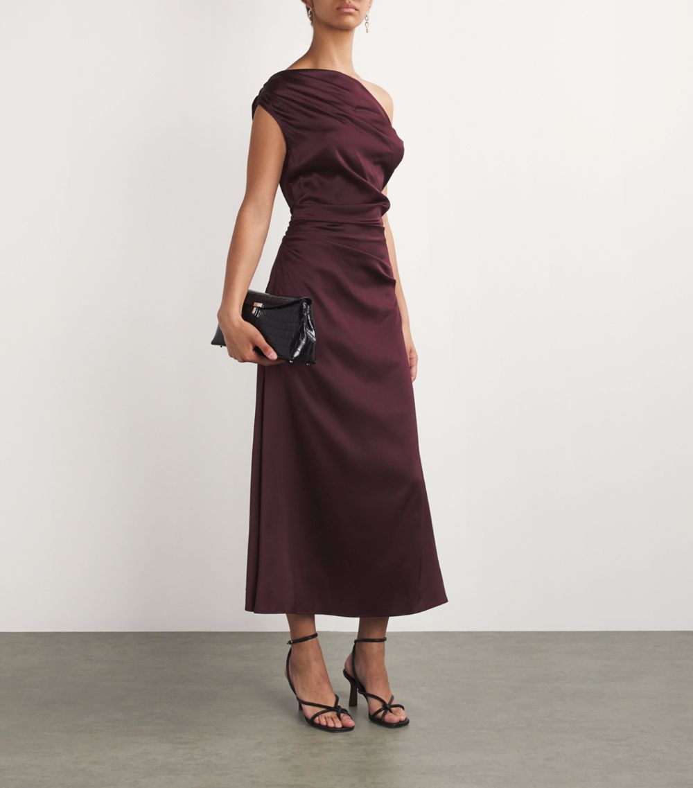 Satin Phare Maxi Dress