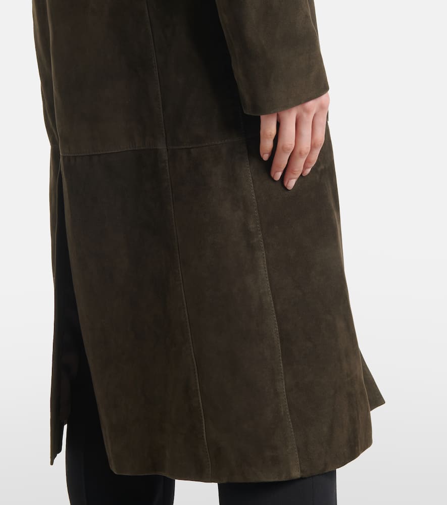 Suede coat