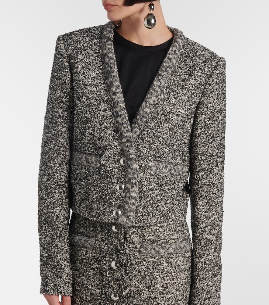 Gwendoline cropped tweed blazer