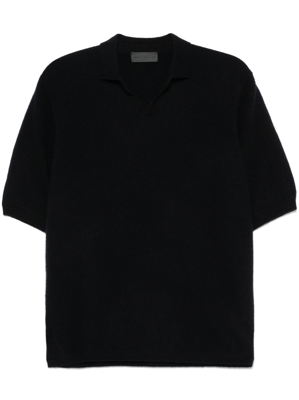 Knitted polo short - Neutrals