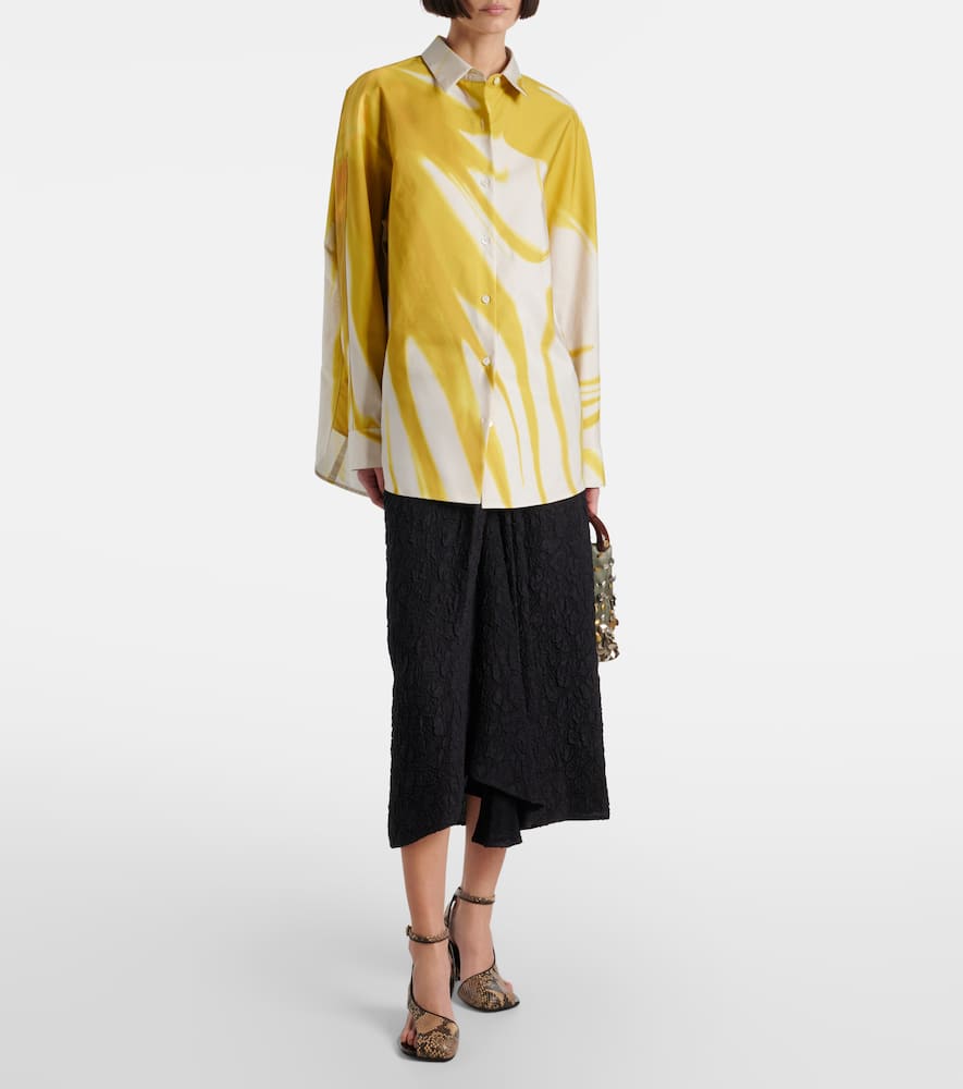 Printed cotton shirt