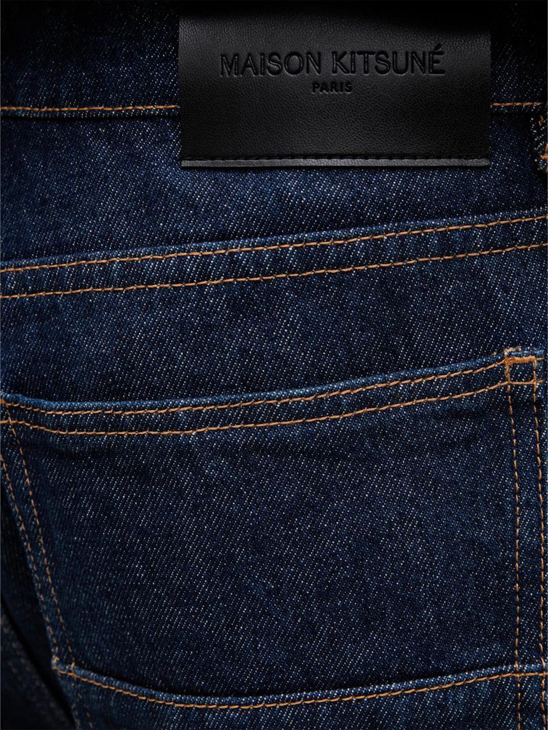 MAISON KITSUNÉ Jeans Men color Blue