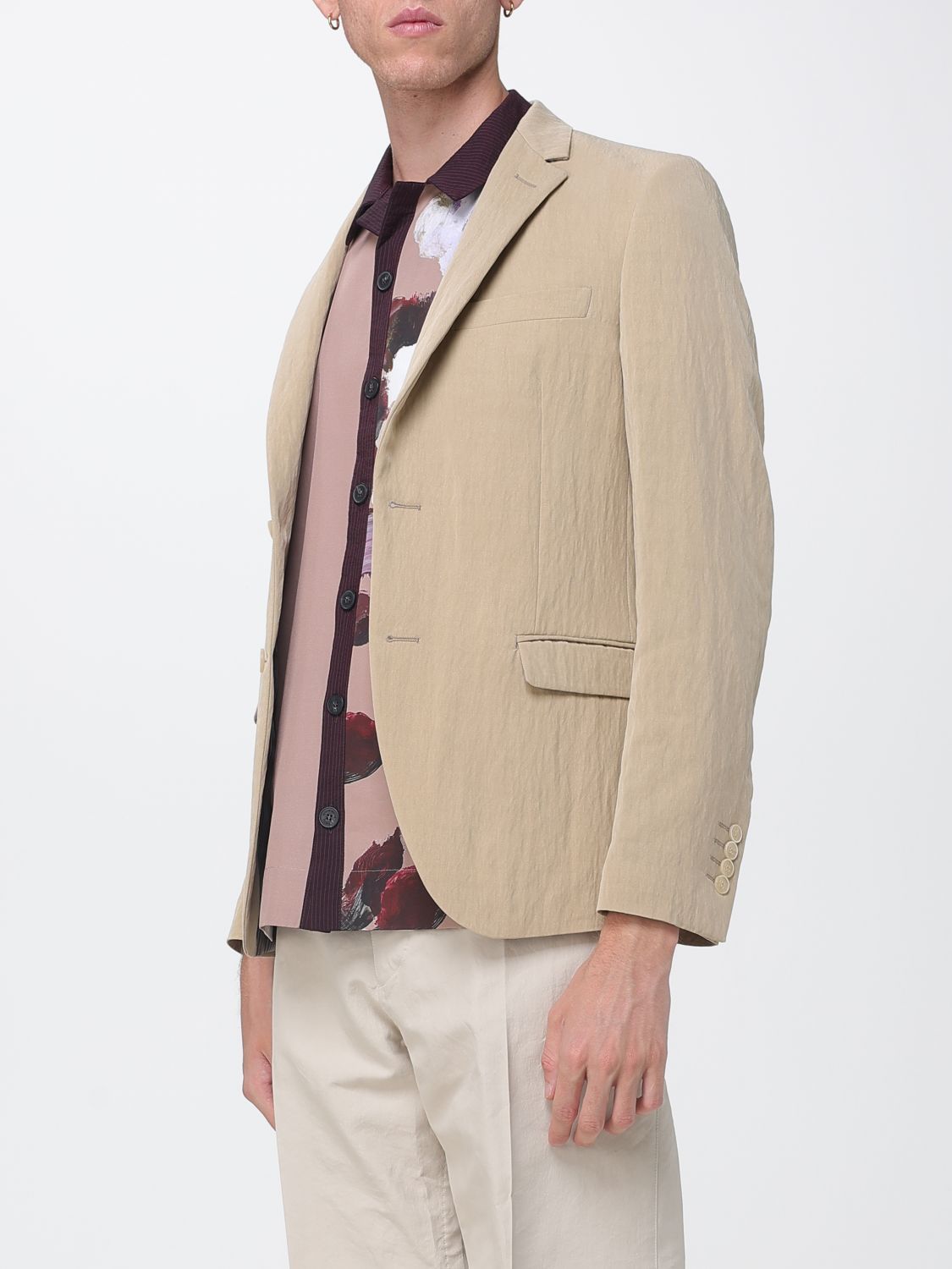 Jacket Men color Beige