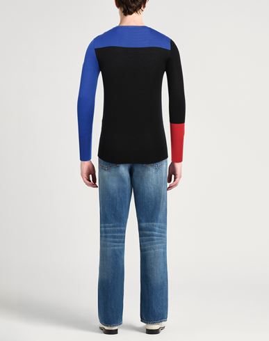 Ferragamo Man Sweater Bright blue Size L Virgin Wool