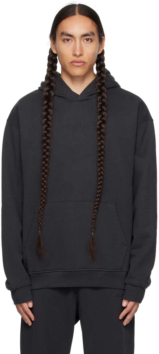 Black Air Jordan Wordmark Hoodie