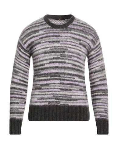Man Sweater Grey Size L Acrylic, Polyamide, Wool, Mohair wool