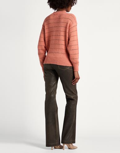 Woman Sweater Salmon pink Size 4 Acrylic, Polyamide, Mohair wool, Alpaca wool