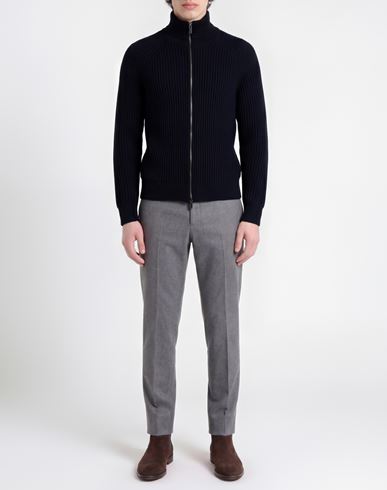 Man Cardigan Midnight blue Size 36 Virgin Wool