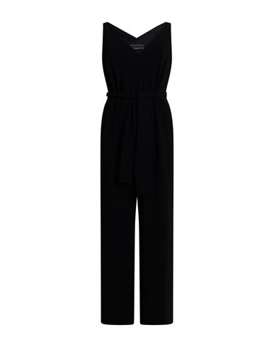 Woman Jumpsuit Black Size 10 Polyester