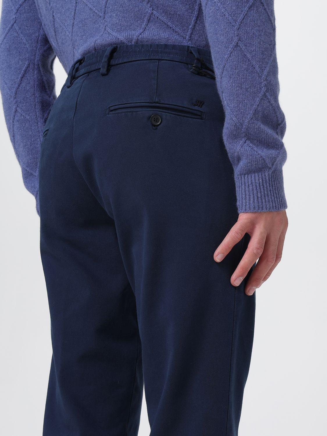 Pants Men color Navy